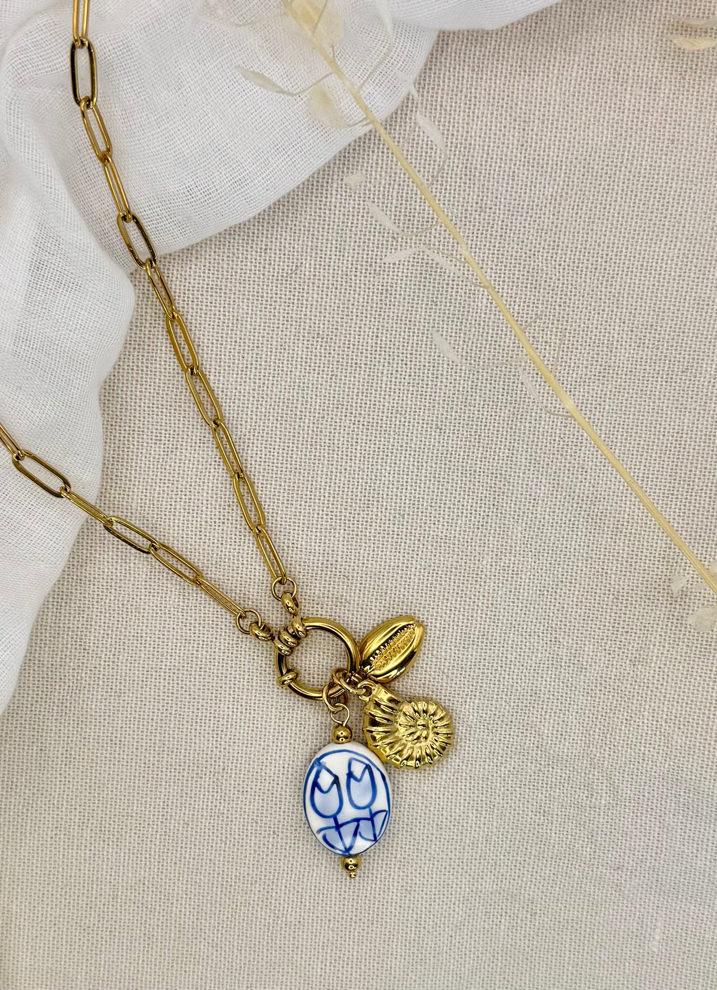 Willa charm necklace