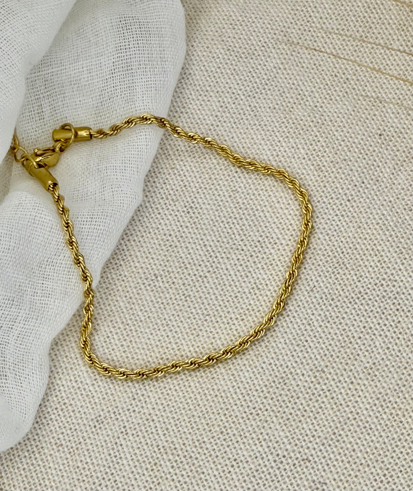 Paige twisted rope bracelet