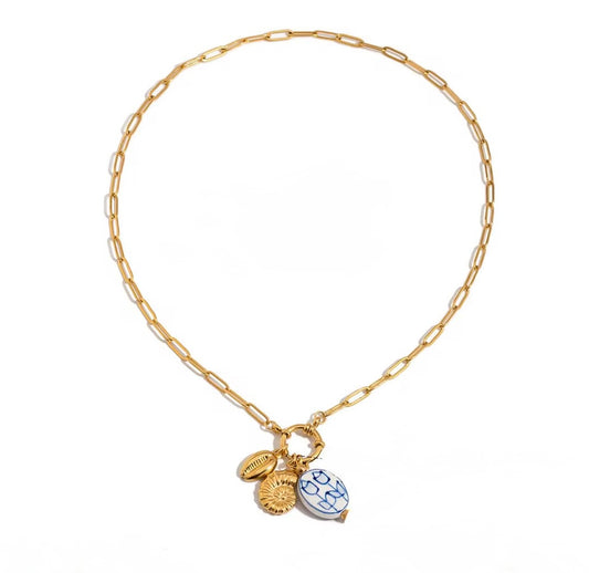 Willa charm necklace