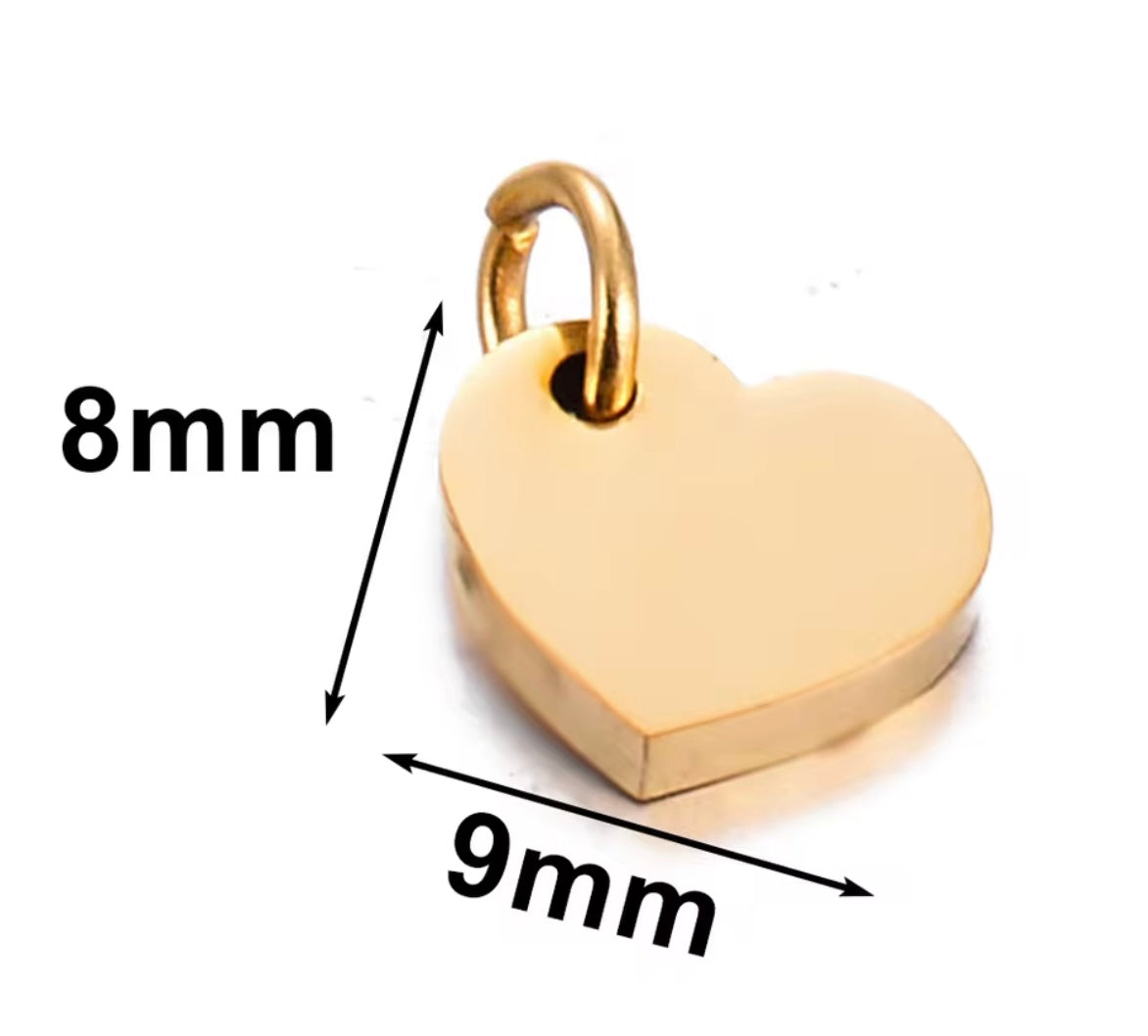 Heart charm