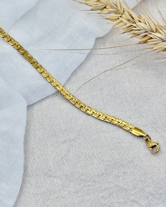 Phoebe herringbone bracelet