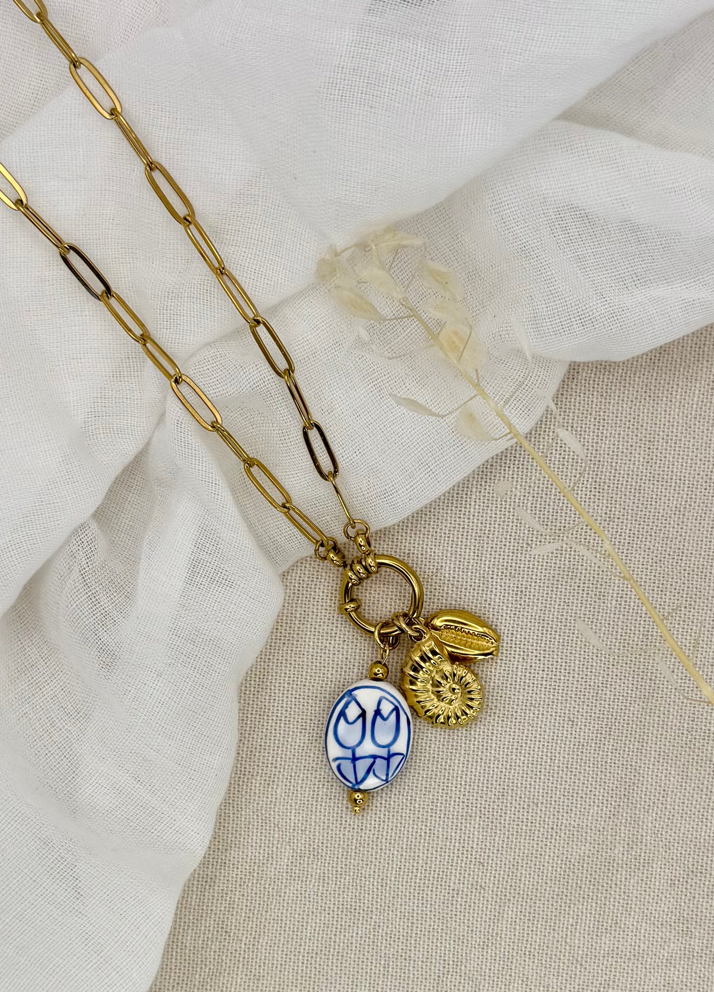 Willa charm necklace