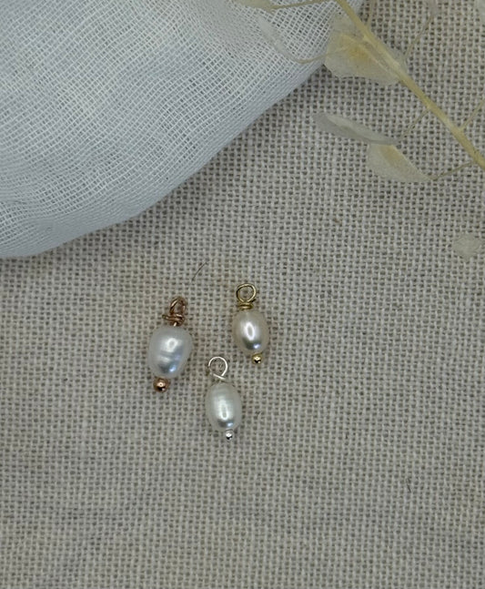 Small pearl charm