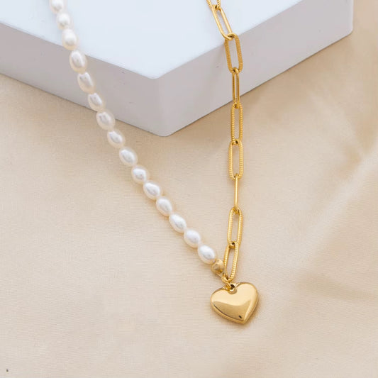 Margot heart pendant necklace