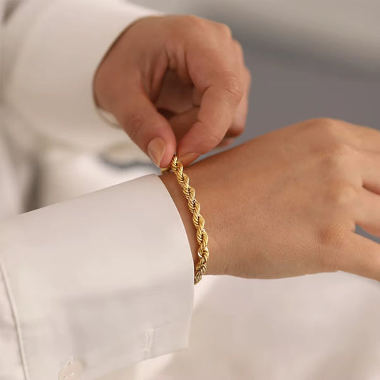 Remi twisted rope bracelet