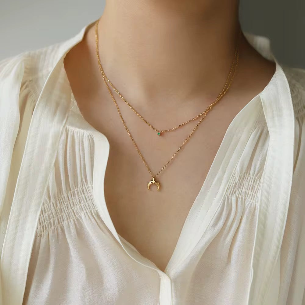 Celeste layered necklace