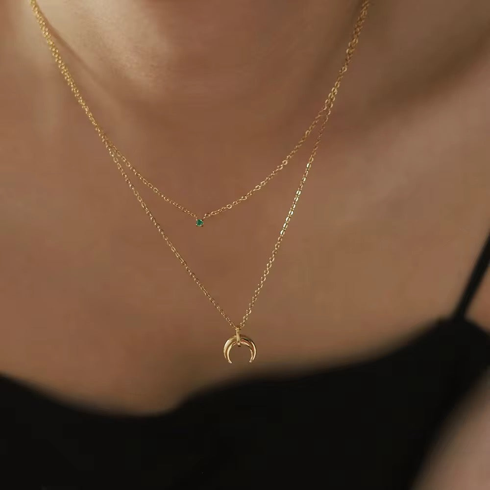 Celeste layered necklace