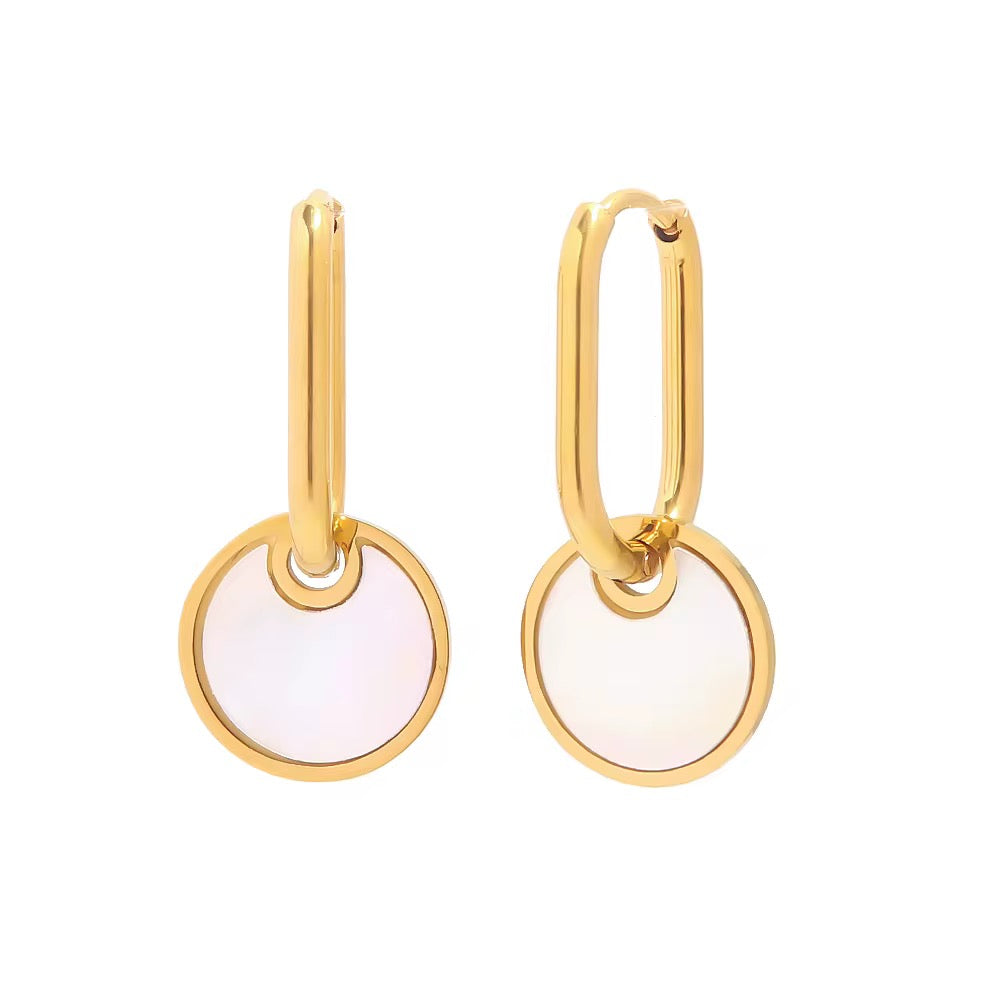 Zoe hoop earrings
