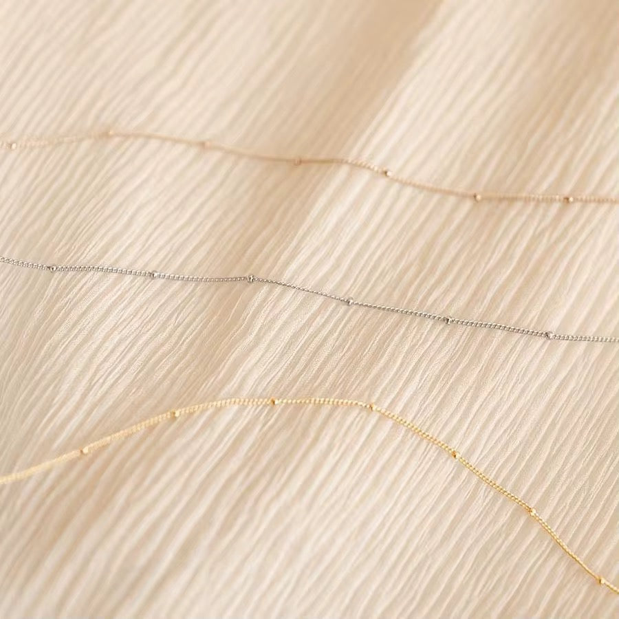 Jayda satellite necklace